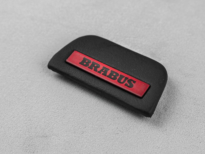 Steering Wheel Emblem Insert Brabus for MERCEDES-BENZ W463A-Black and Red